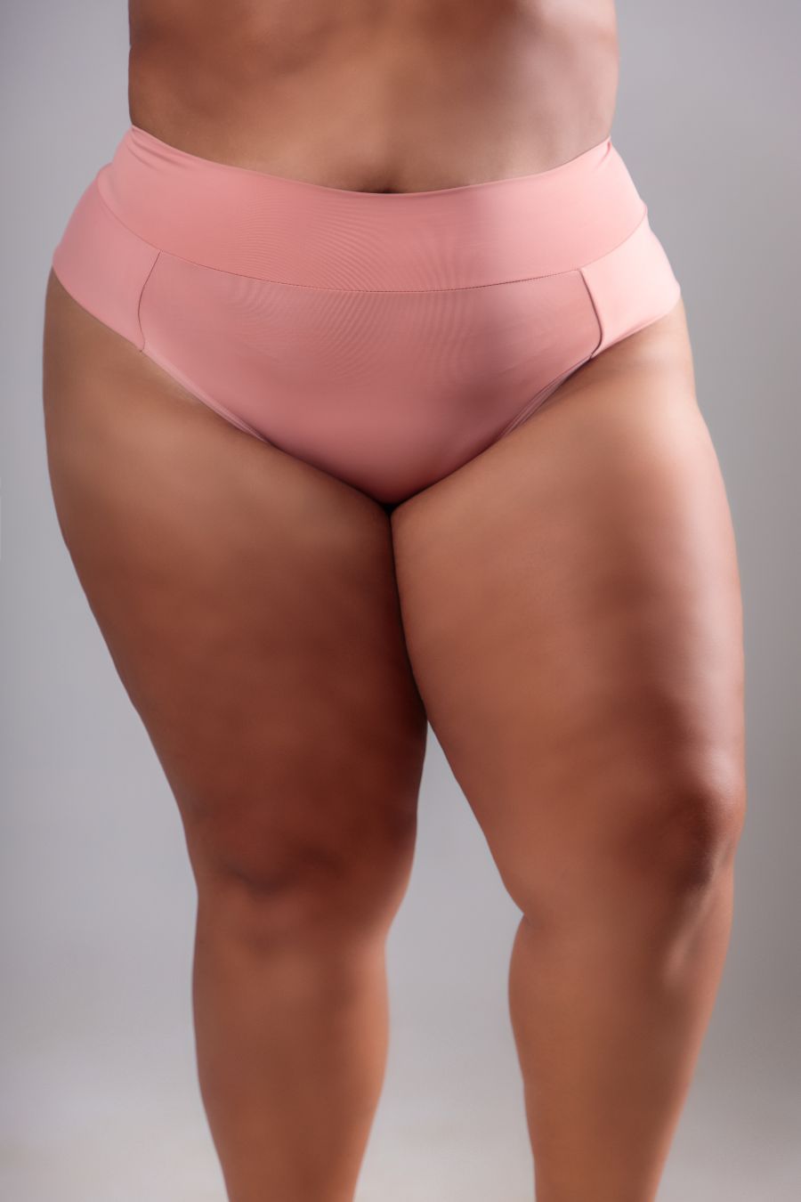 Plus Size Double-String Panty with Microfiber Waistband