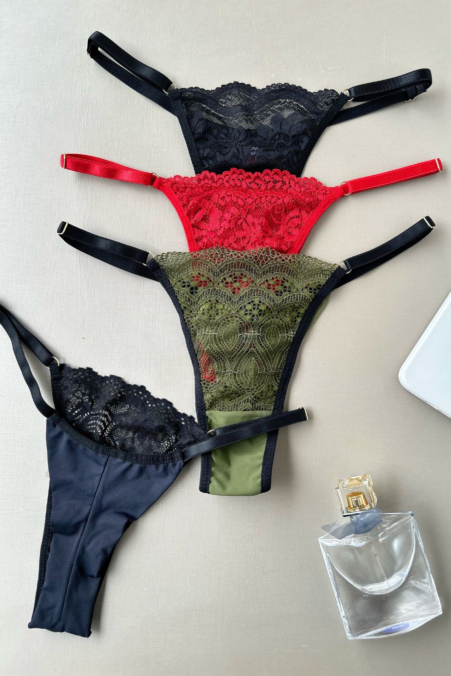 Adjustable String Thong Panties