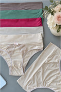 Plus Size Lace High-Waisted Panty – Minimal Front