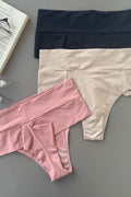 Plus Size Double-String Panty with Microfiber Waistband